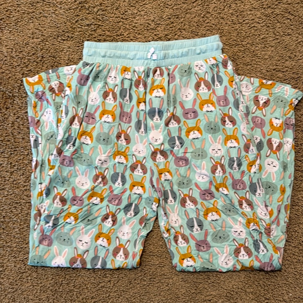 Little sleepies rad rabbits pajama pants